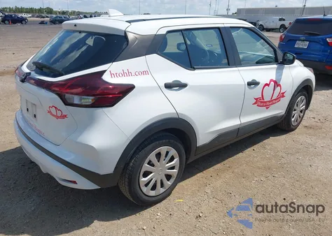 2022 Nissan Kicks S Xtronic Cvt from USA, damaged, VIN 3N1CP5BV8NL477531